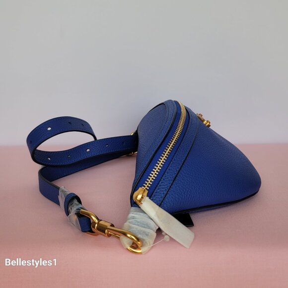 KATE SPADE Belt Bag Gramercy Medium Pebbled Leather – Blueberry color🎈⭐ - Picture 8 of 16